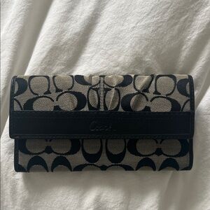 Coach trifold wallet